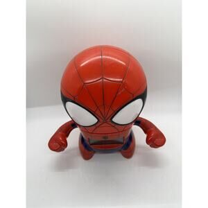 BulbBotz Marvel Spider-Man Kids Light up Alarm Clock